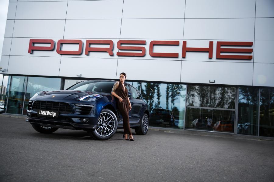  Porsche Macan Blue by Larte Design (95B) 2017 года  (фото 1 из 14)